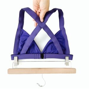 Onia ‘Alexandra’ Bikini Top Deep Royal Purple - Size Medium